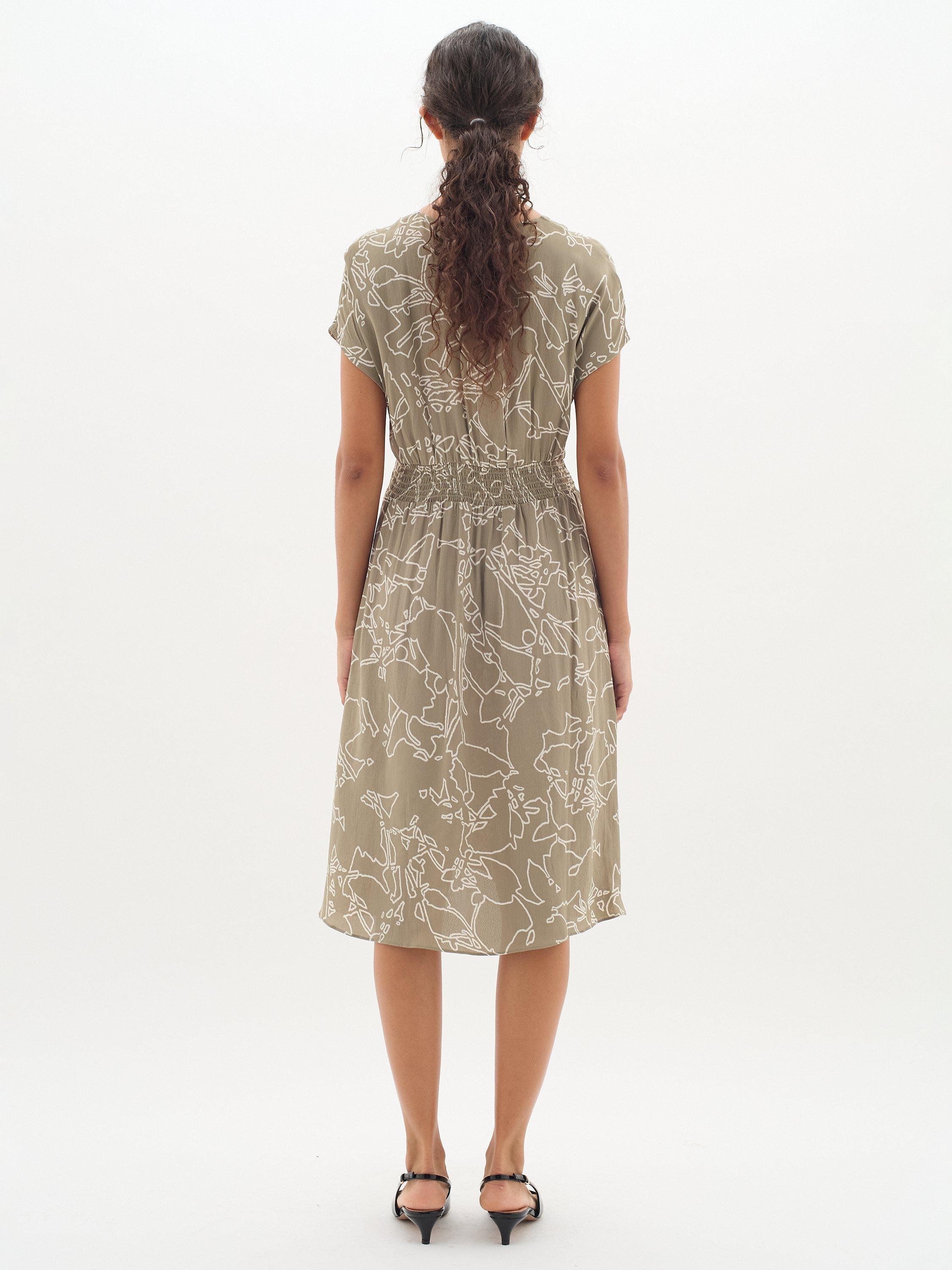 Product image 2 of 6, which shows InWear Baiti Print Dress, Natural, 8