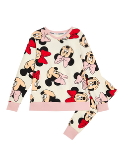 Minnie Mouse Kids' Pyjama Set, Pink/Multi, Pink/Multi