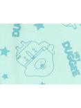 Brand Threads Kids' Unisex Hey Duggee Pyjama Set, Turquoise/Multi