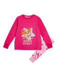 Brand Threads Kids' Cotton Paw Patrol Pyjamas, Pink