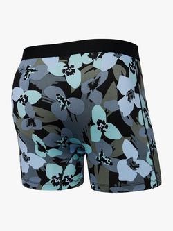 SAXX Daytripper Camouflage Flower Trunks,  Blue/Multi - view 2, Blue/Multi