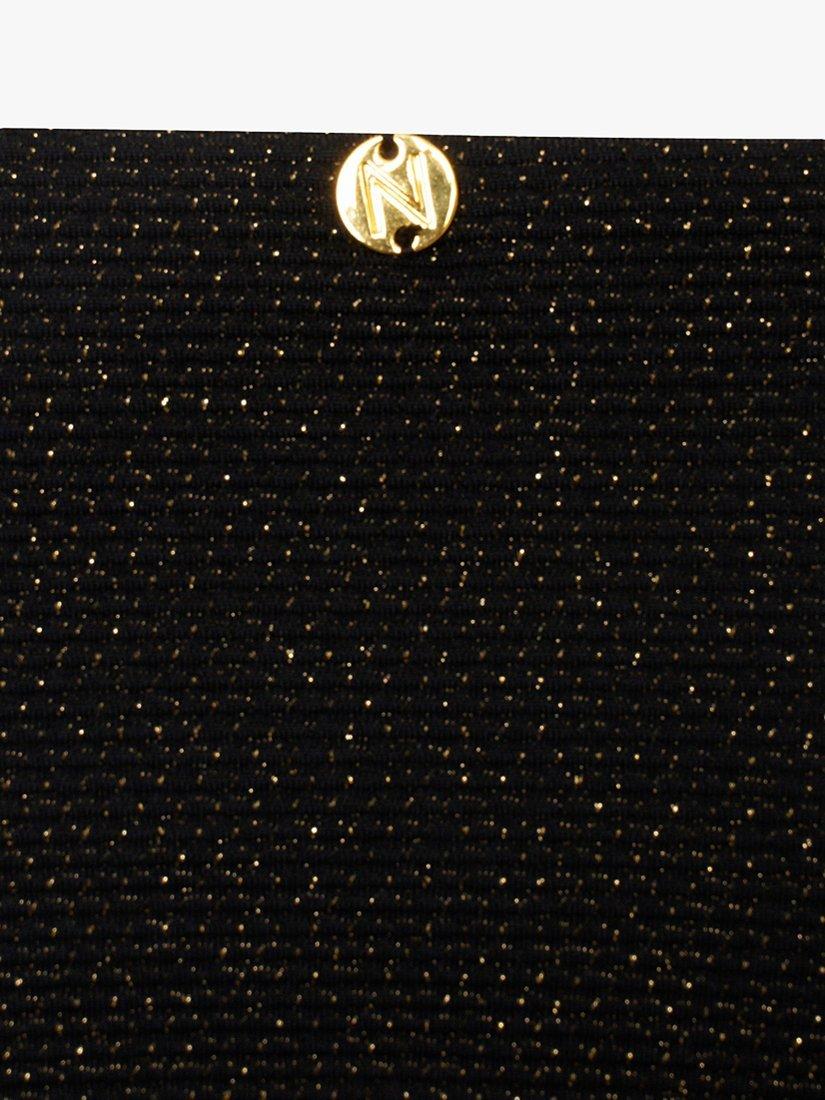 Product image 9 of 9, which shows NAIA Beach Ursula Weave Bikini Bottoms, Black, 16