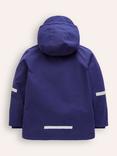 Mini Boden Kids' Waterproof Fisherman's Jacket, College Navy