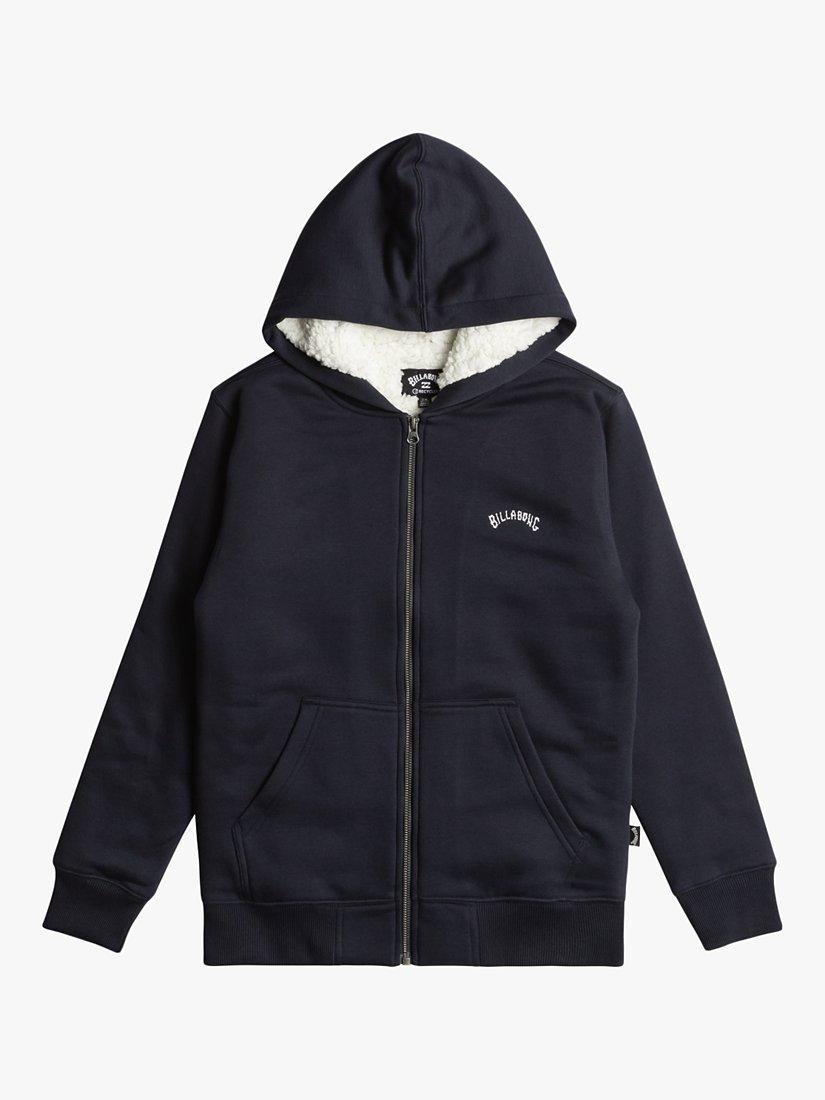 Sherpa lined boys hoodie online