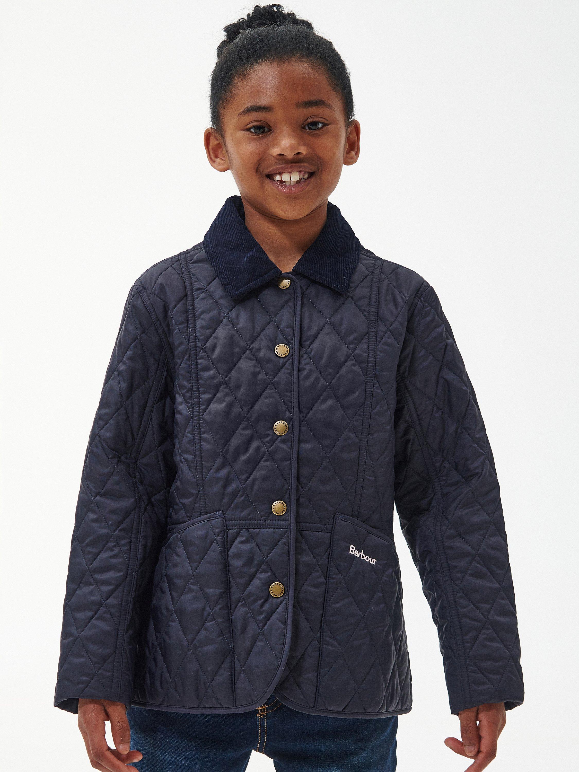 Barbour wool jacket kids Blue on sale