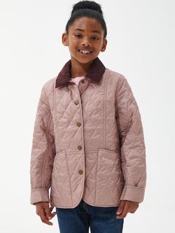 Barbour Kids' Liddesdale Quilted Jacket, Gardenia, Gardenia