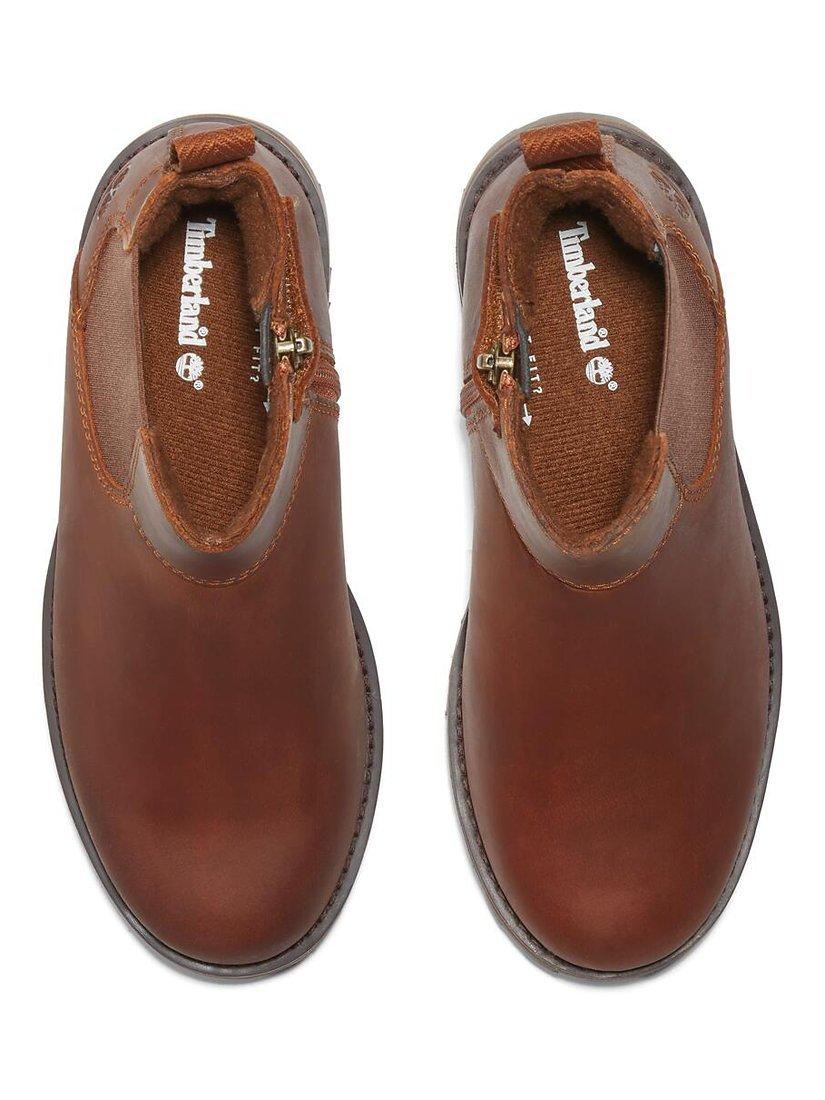 Product image 7 of 8, which shows Timberland Kids' Courma Leather Chelsea Boots, Tan, EU32