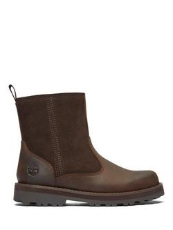 Timberland Kids' Courma Lined Boots, Dark Brown, Dark Brown