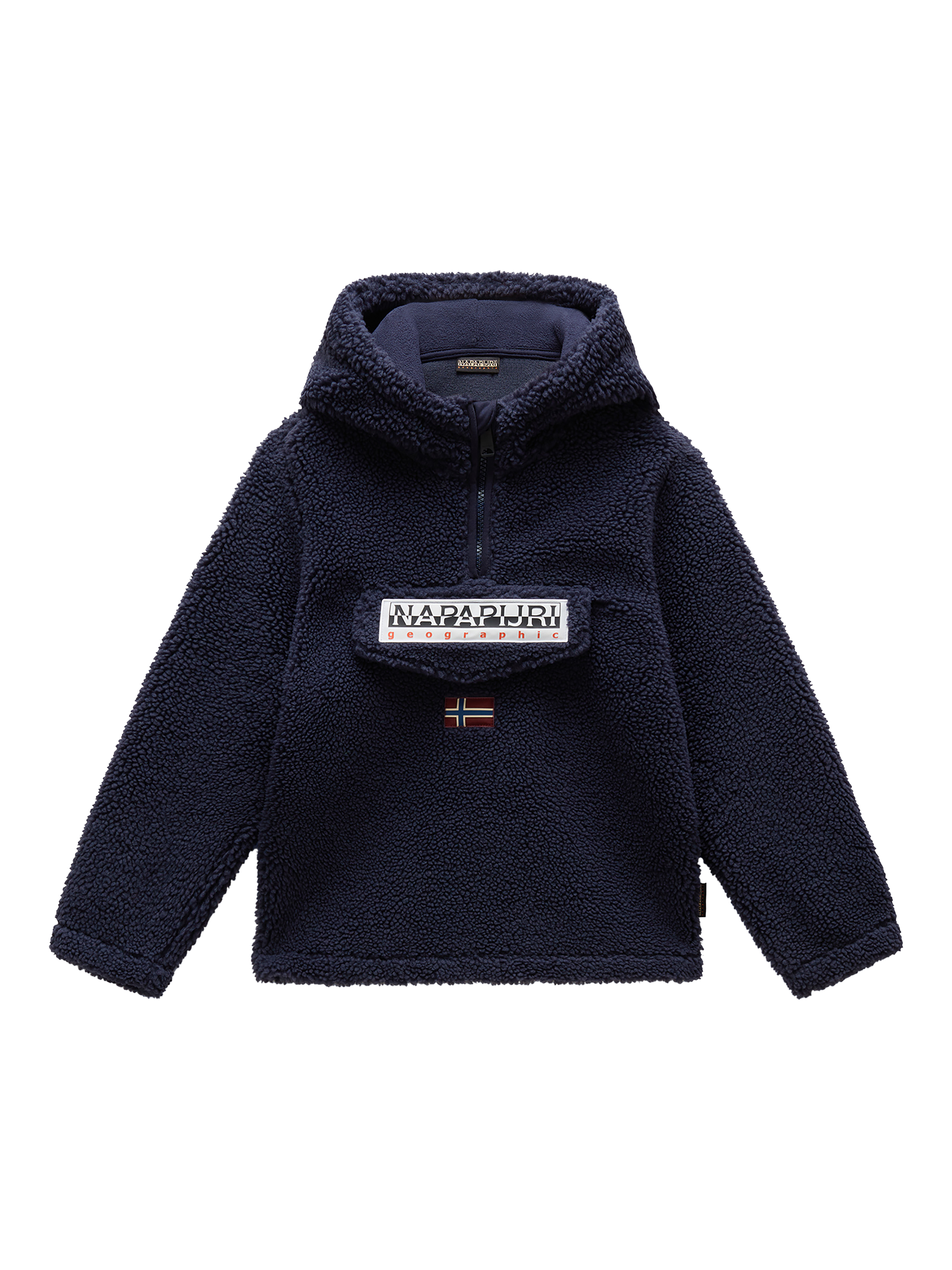 Napapijri burgee fleece hoodie junior best sale