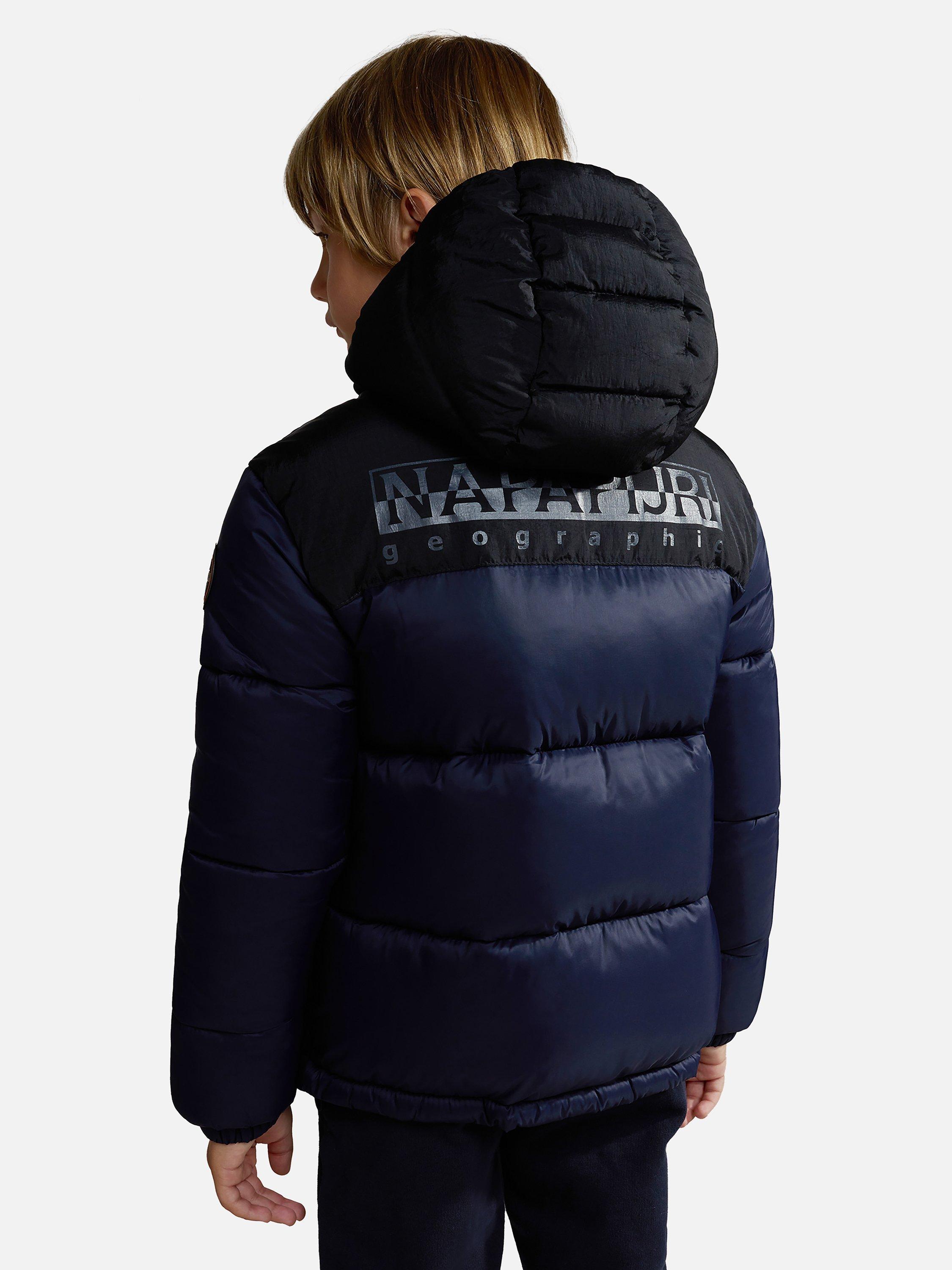 Product image 11 of 11, which shows Napapijri Kids' Hornelen Puffer Jacket, Navy, 8 years