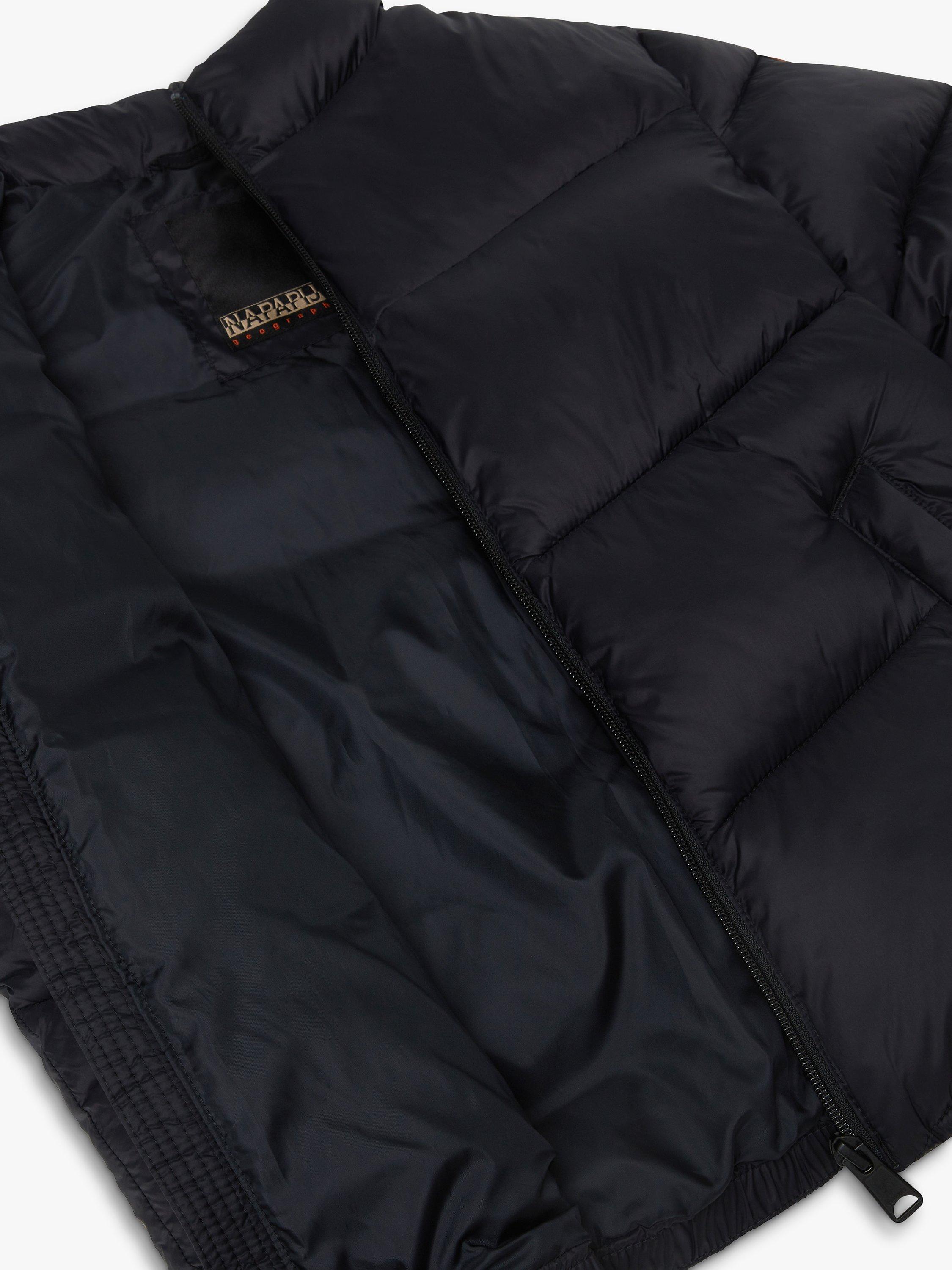 Product image 3 of 6, which shows Napapijri Kids' Carrel Puffer Jacket, Black, 8 years
