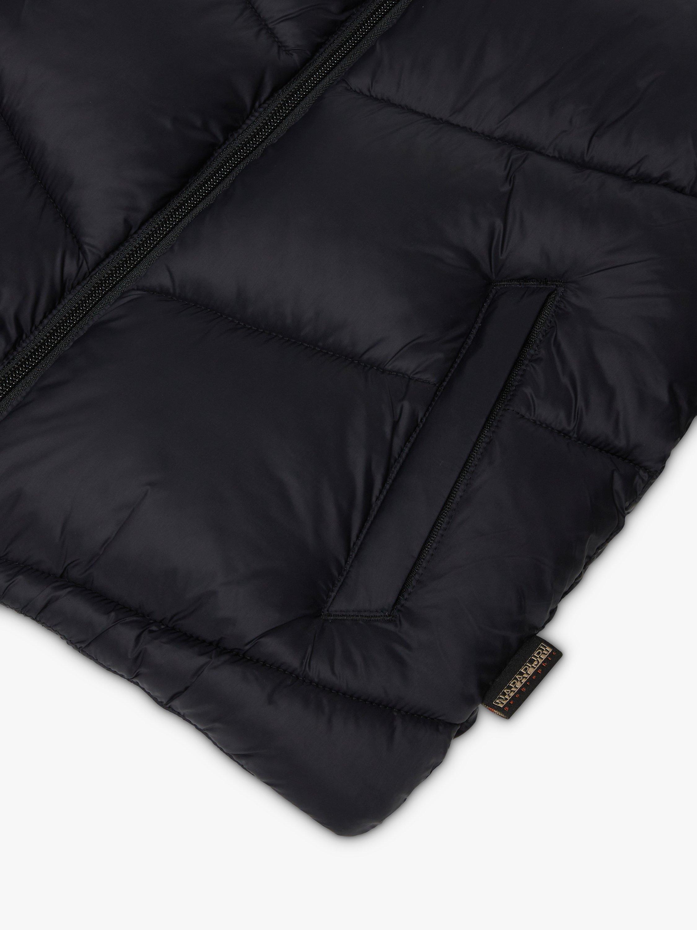 Product image 4 of 6, which shows Napapijri Kids' Carrel Puffer Jacket, Black, 8 years
