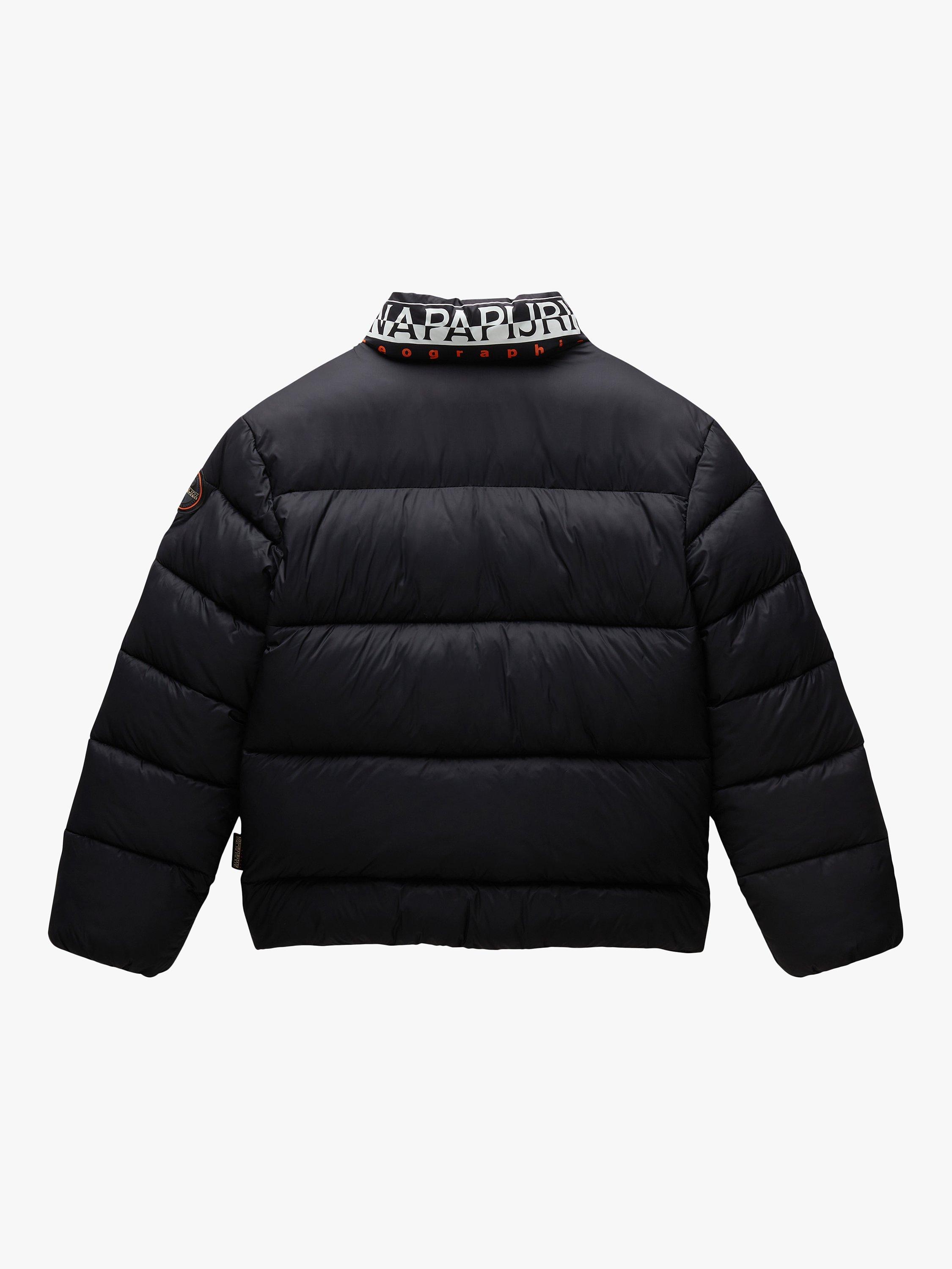 Product image 6 of 6, which shows Napapijri Kids' Carrel Puffer Jacket, Black, 8 years