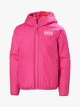 Helly Hanson Kids' Junior Champ Reversible Jacket, Dragon Fruit