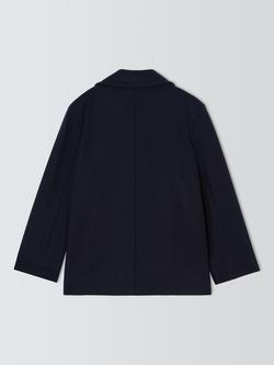 Armor Lux Kids' Caban Killian Wool Blend Pea Coat, Navire - view 2, Navire