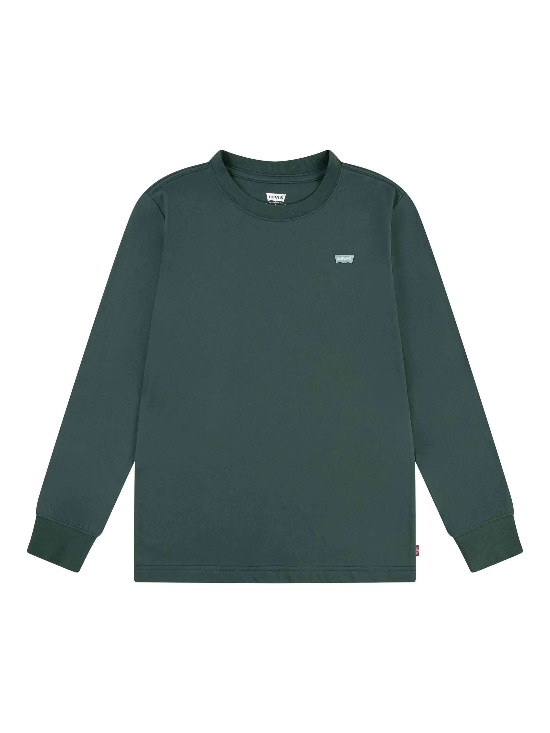 Levi's Kids' Graphic Long Sleeve T-Shirt, Bistro Green