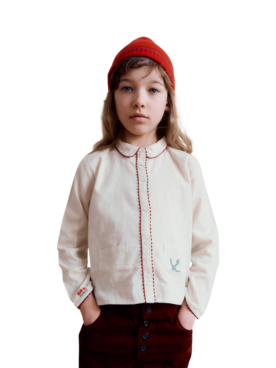 Product image 3 of 5, which shows Caramel Kids' Dragonfly Shirt, Off White, 3 years