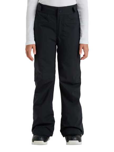 Roxy Kids' Snow Trousers, Black, Black