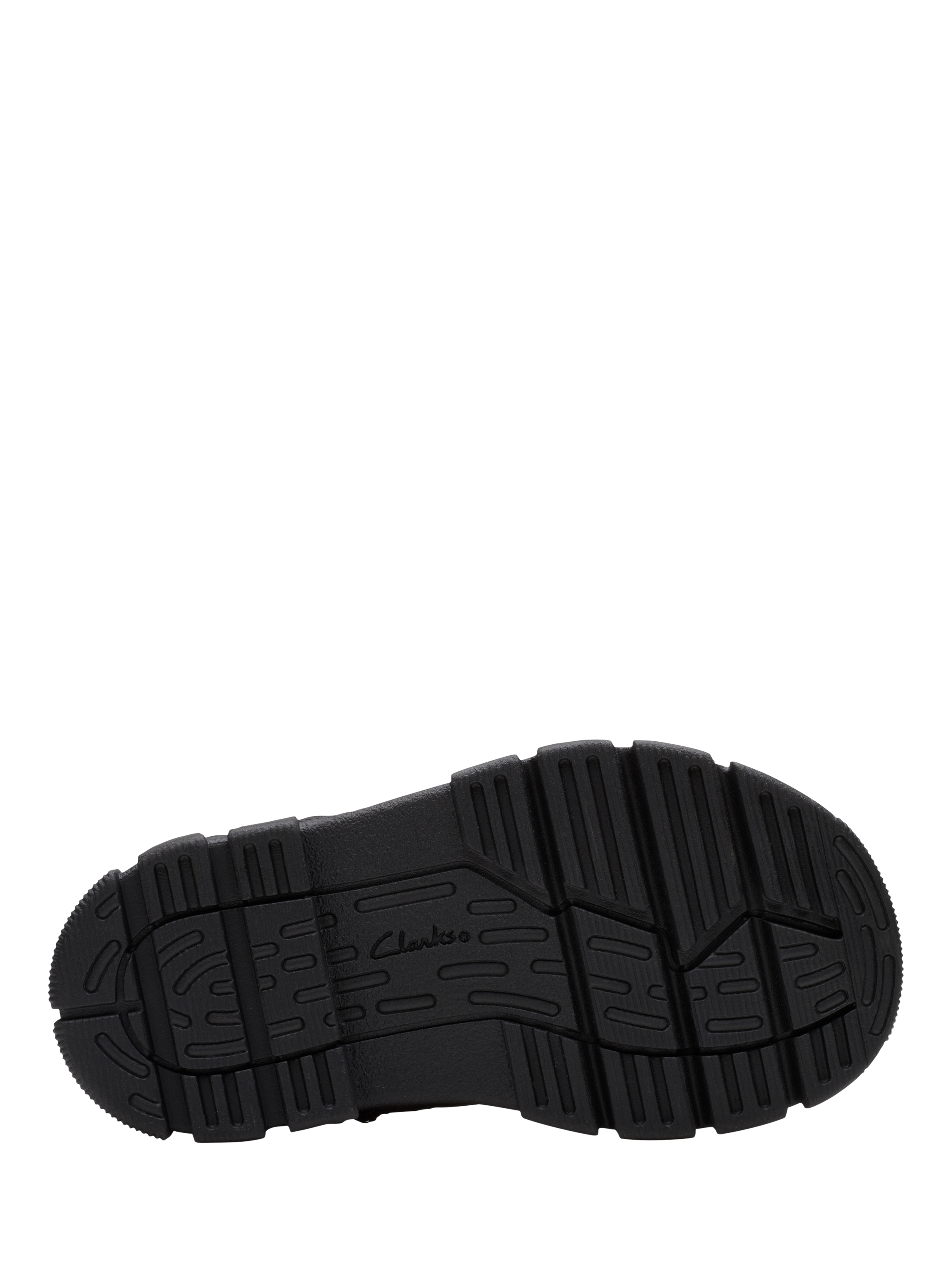 Product image 3 of 7, which shows Clarks Kids' Evyn Charm T Boot, Plum, 4 G Jnr