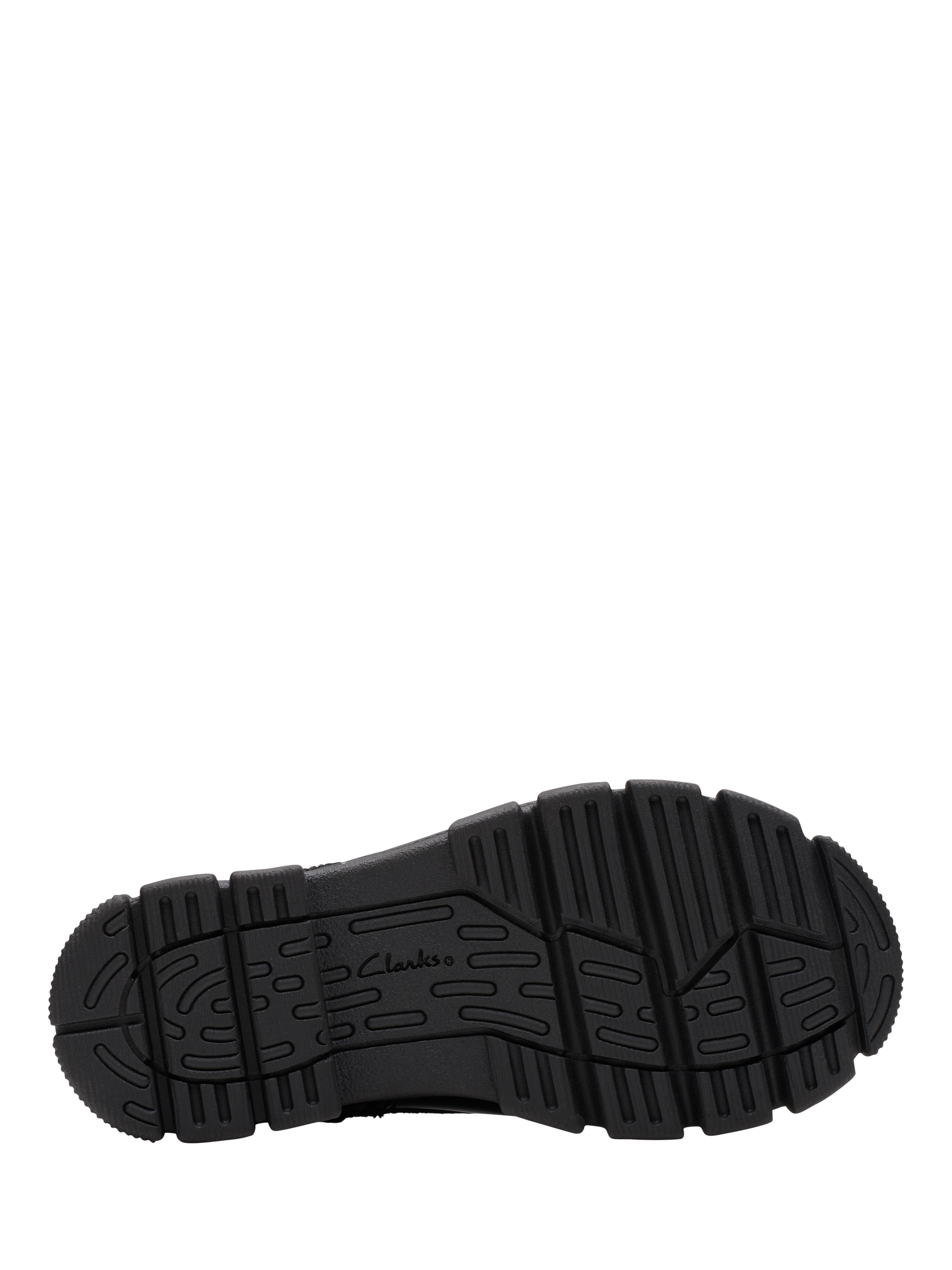 Product image 3 of 7, which shows Clarks Kids' Evyn Charm Leather Ankle Boots, Black, 7 G Jnr