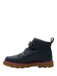 Clarks Kids' Lorcam Leather Ankle Boots, Navy