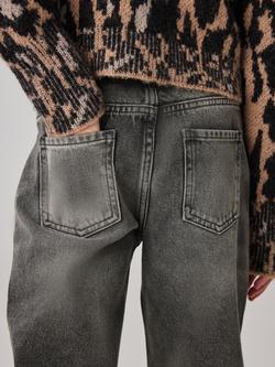 smALLSAINTS Kids' Straight Leg Jeans, Black - view 2, Black