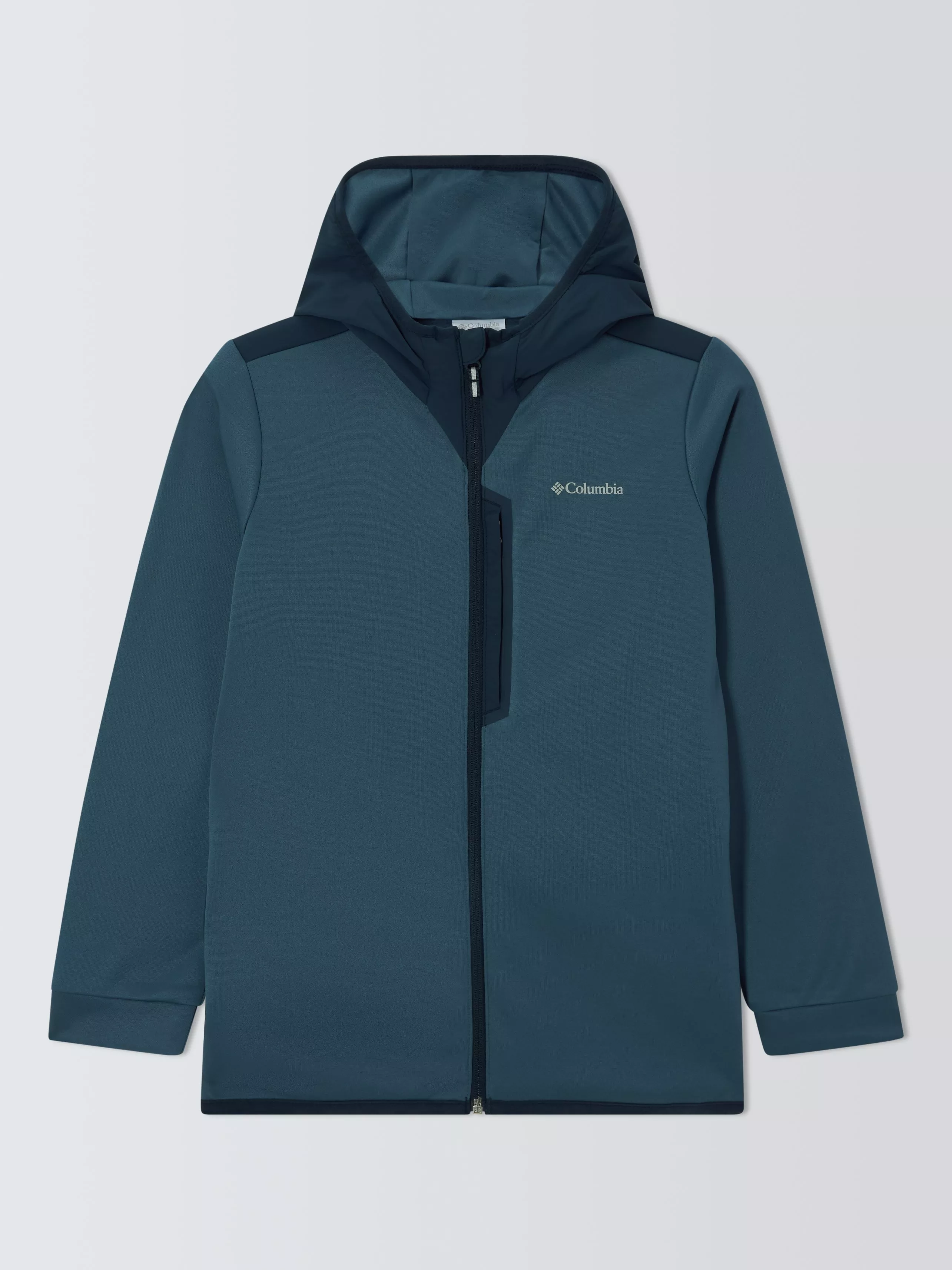 Columbia Kids' Tech Full Zip Through Fleece, Mountain Navy