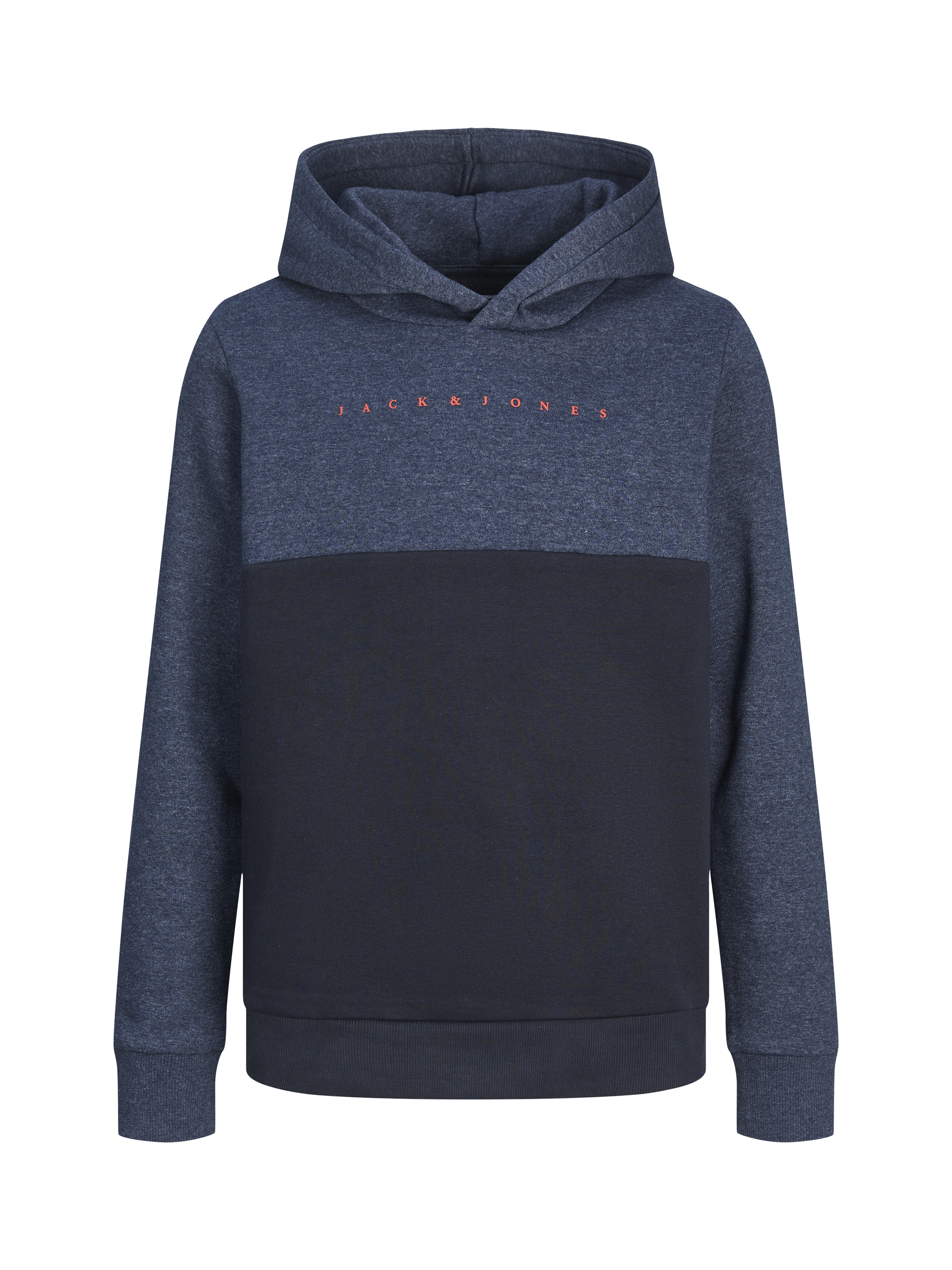 Jack & Jones Kids' Star Sweat Hoodie, Navy Blazer