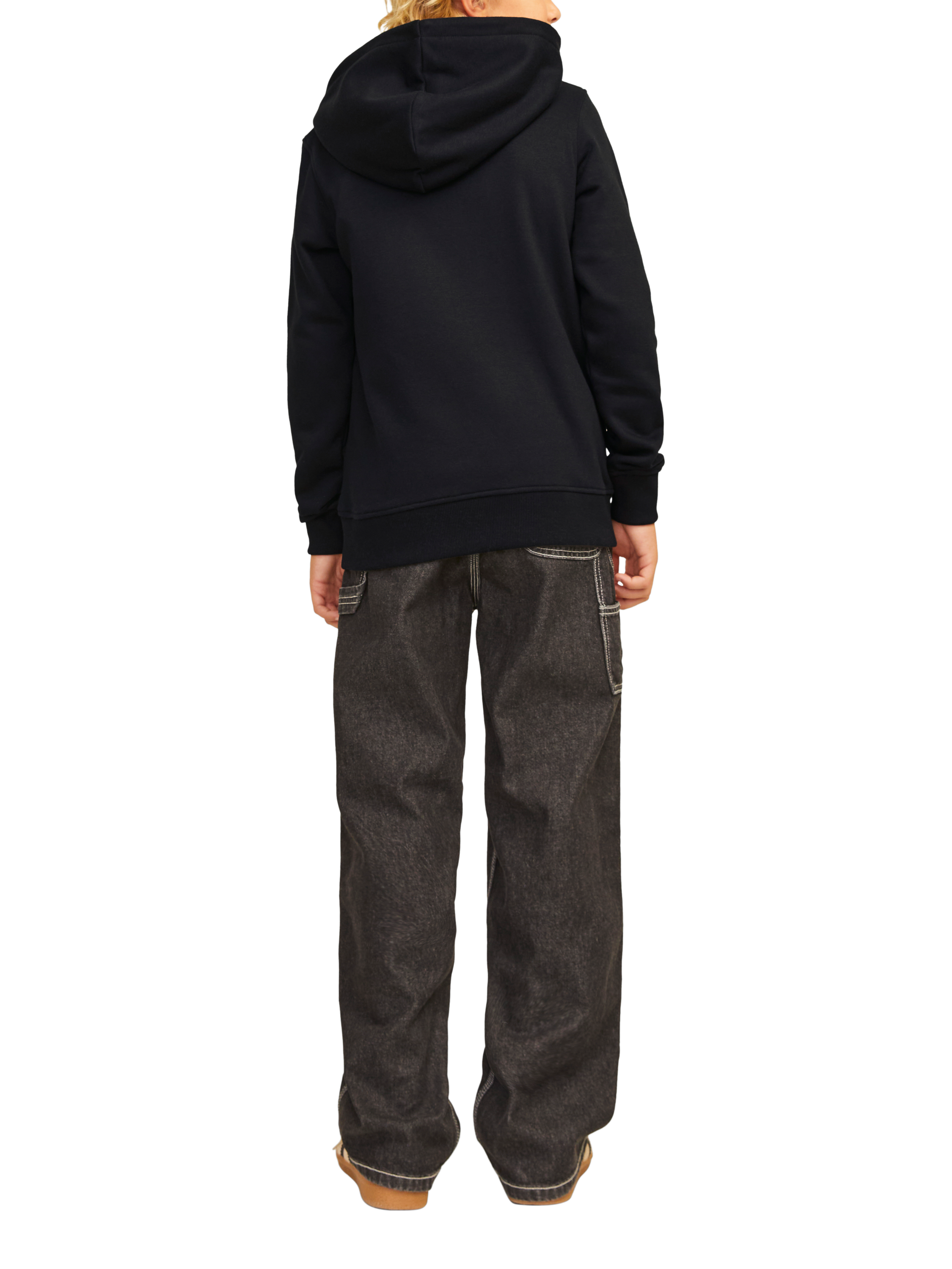 Product image 4 of 6, which shows Jack & Jones Kids' Bronx Hoodie, Black, 8 years