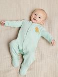 Mini Cuddles Baby Cotton Sleepsuits, Pack of 2, Multi