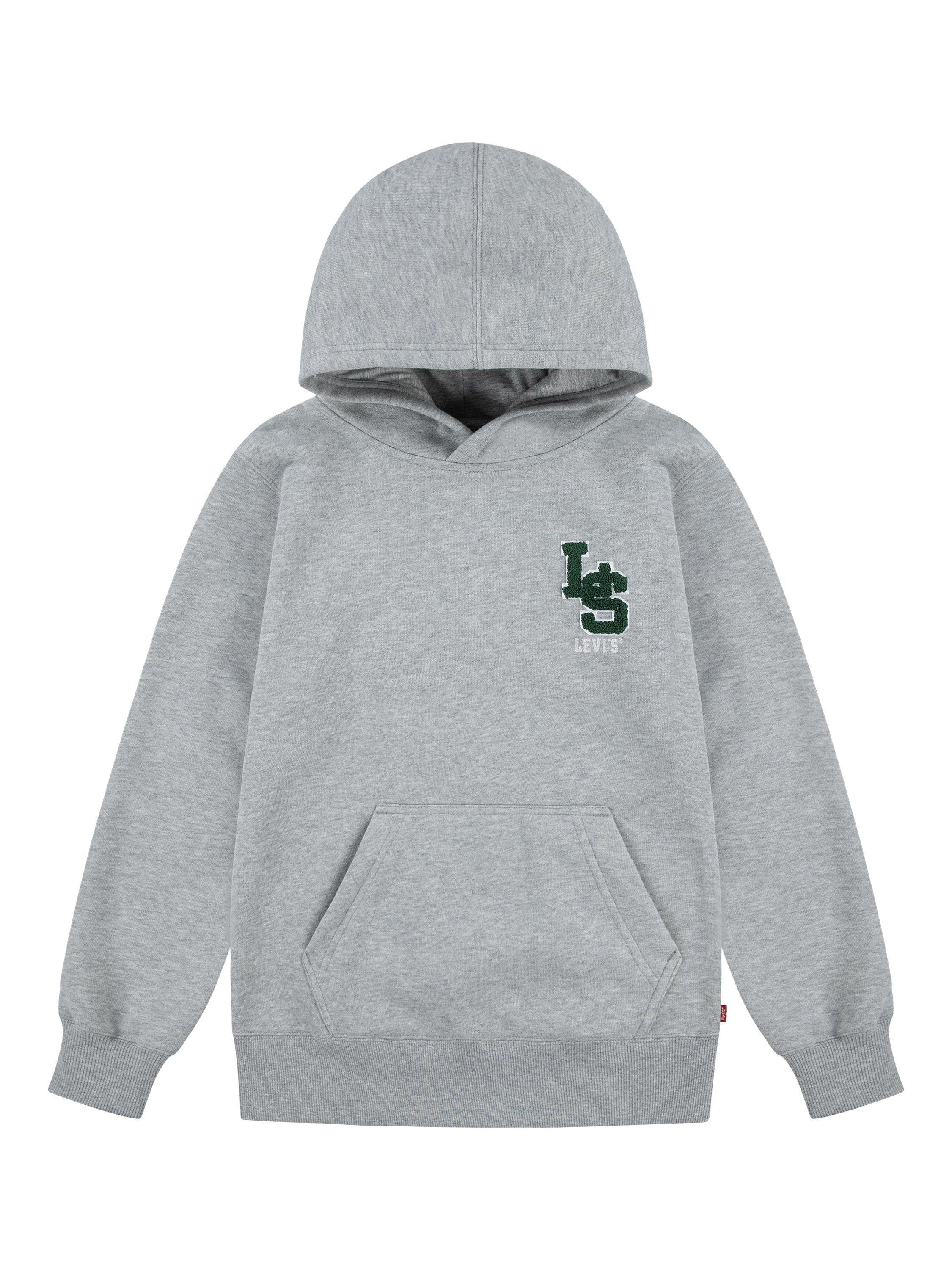 Levi s Kids Monogram Hoodie Grey Heather