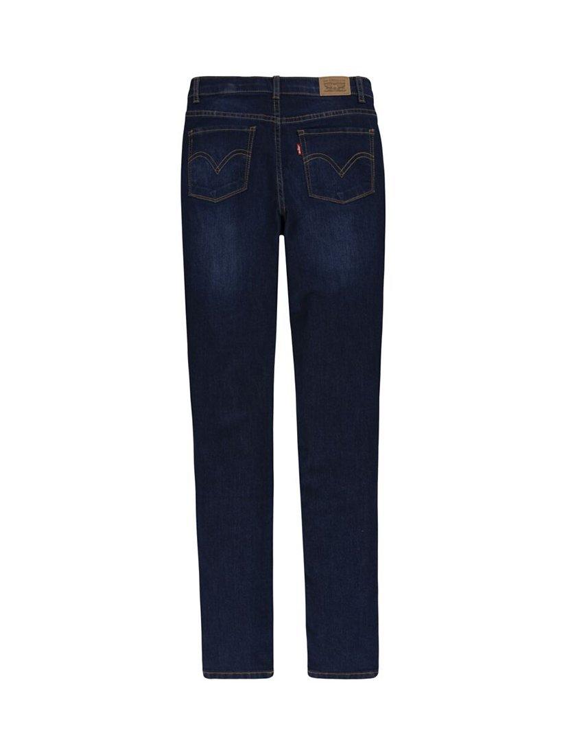 Product image 2 of 3, which shows Levi's Kids' 720 High Rise Skinny Jeans, Blue Denim, 12 years