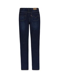 Levi's Kids' 720 High Rise Skinny Jeans, Blue Denim - view 2, Blue Denim