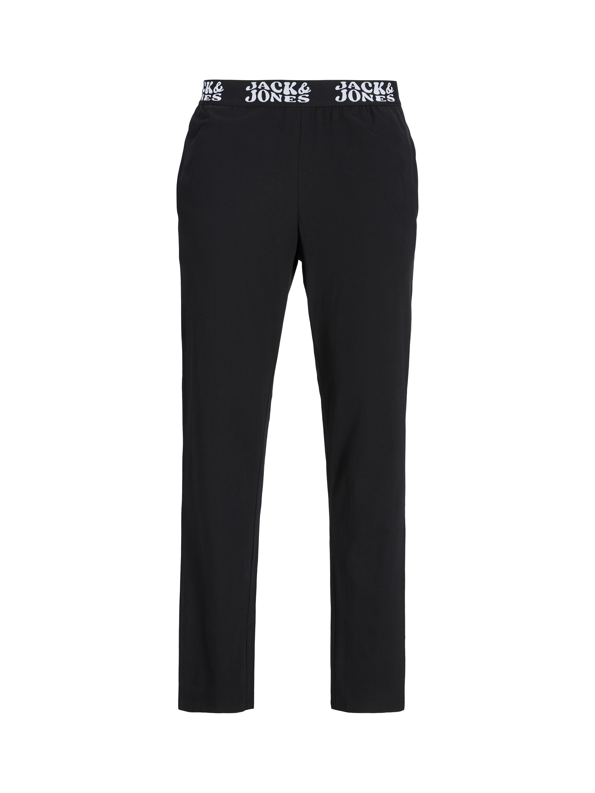 Product image 3 of 3, which shows Jack & Jones Kids' Jacelton Cotton Pyjama Set, Black, 8 years