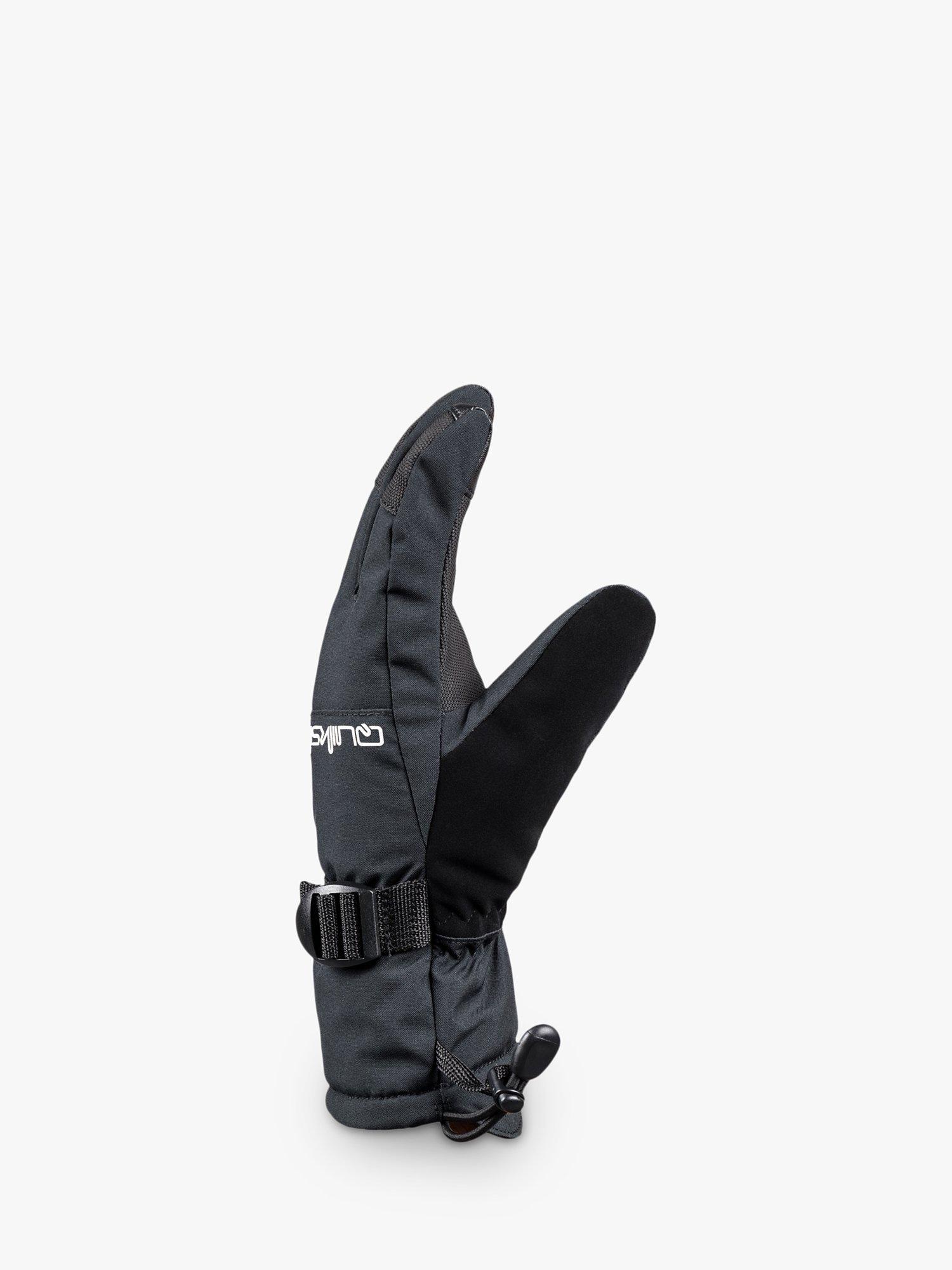 Product image 2 of 2, which shows Quiksilver Kids' Mission Waterproof Snow Gloves, Black, S