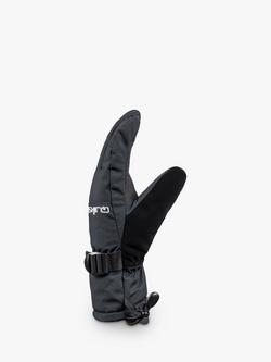Quiksilver Kids' Mission Waterproof Snow Gloves, Black - view 2, Black