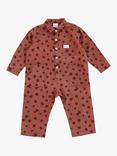 Claude & Co Baby Organic Cotton Tomato Print Romper