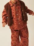 Claude & Co Baby Organic Cotton Tomato Print Jacket, Tomato Print