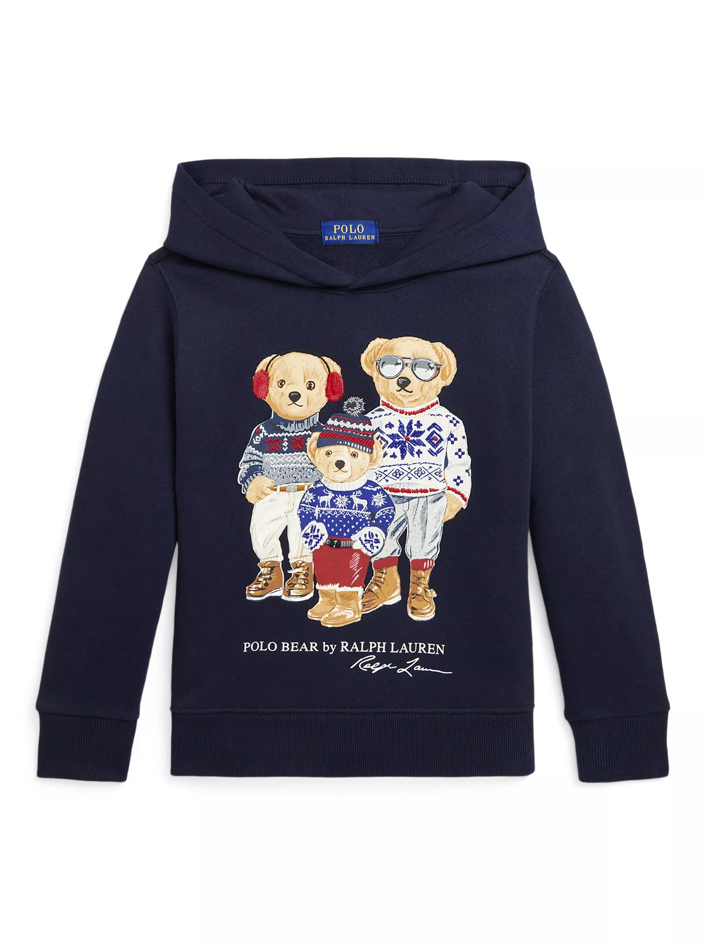 Polo ralph lauren seasonal bear hoodie online