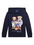 Ralph Lauren Polo Ralph Lauren Kids' Bear Hoodie, Navy