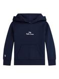 Ralph Lauren Kids' Long Sleeve Hoodie, Cruise Navy