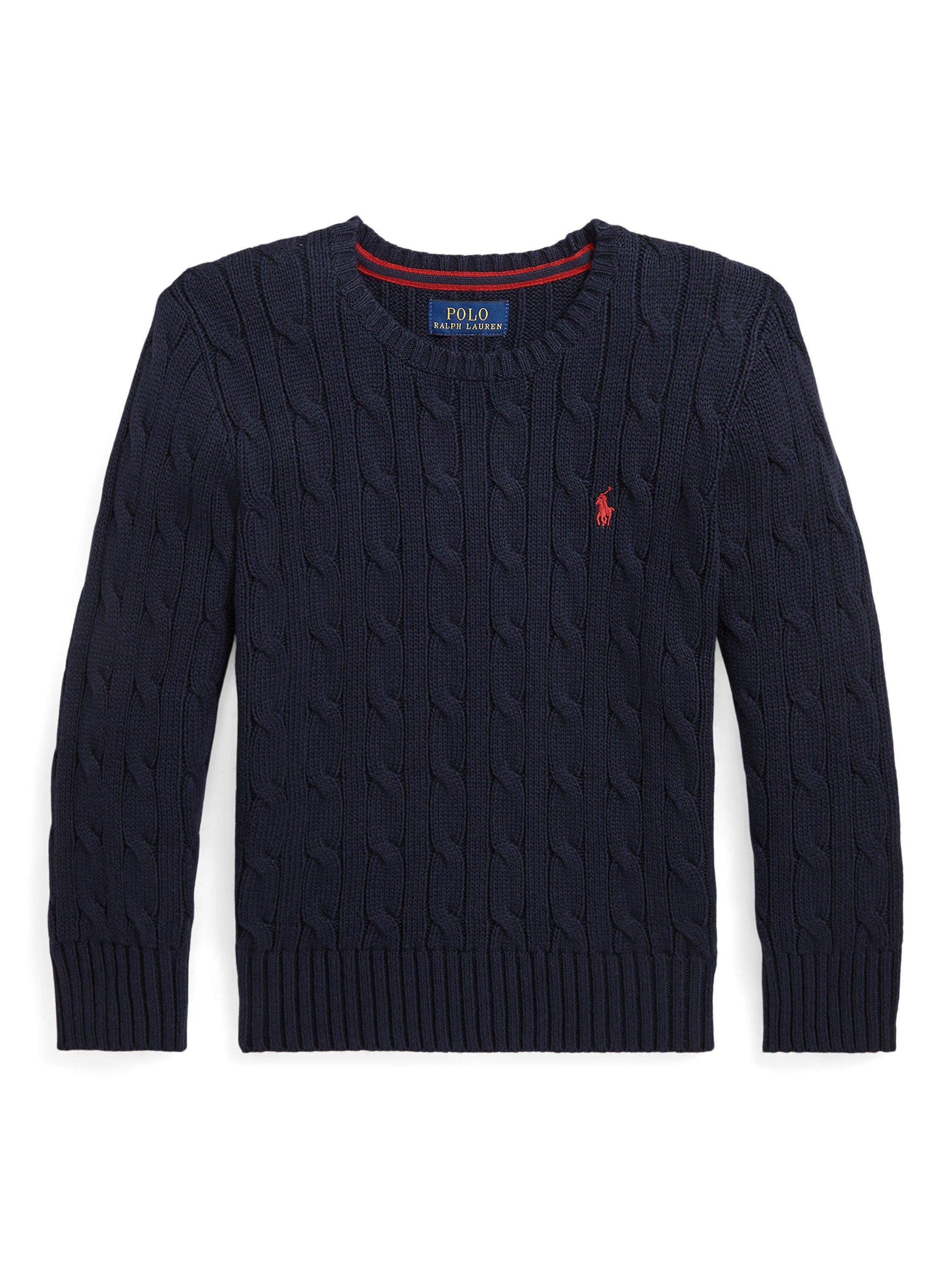 Cable knit jumper ralph lauren sale