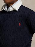 Ralph Lauren Kids' Cotton Cable Knit Jumper