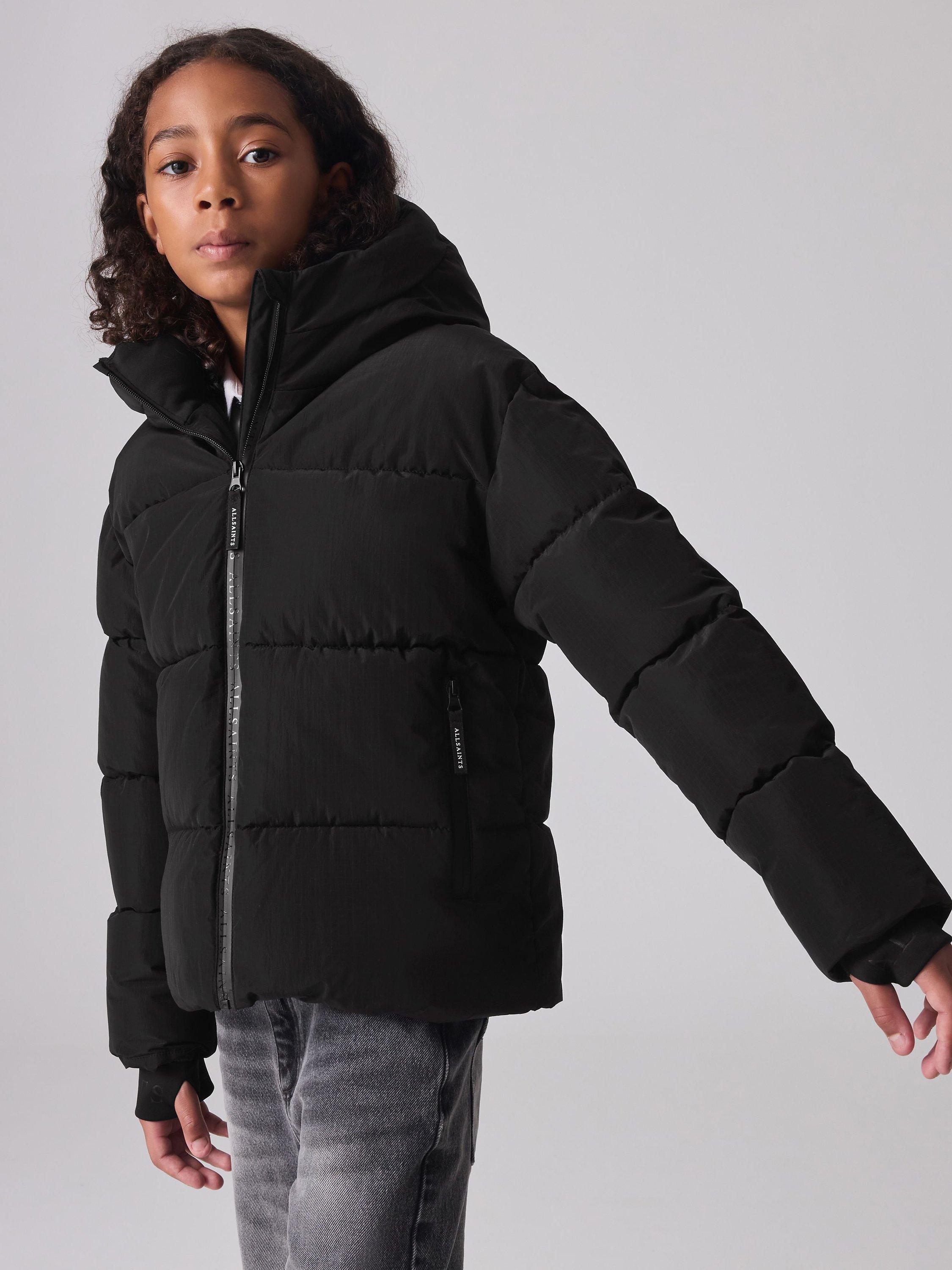 Short padded coat online