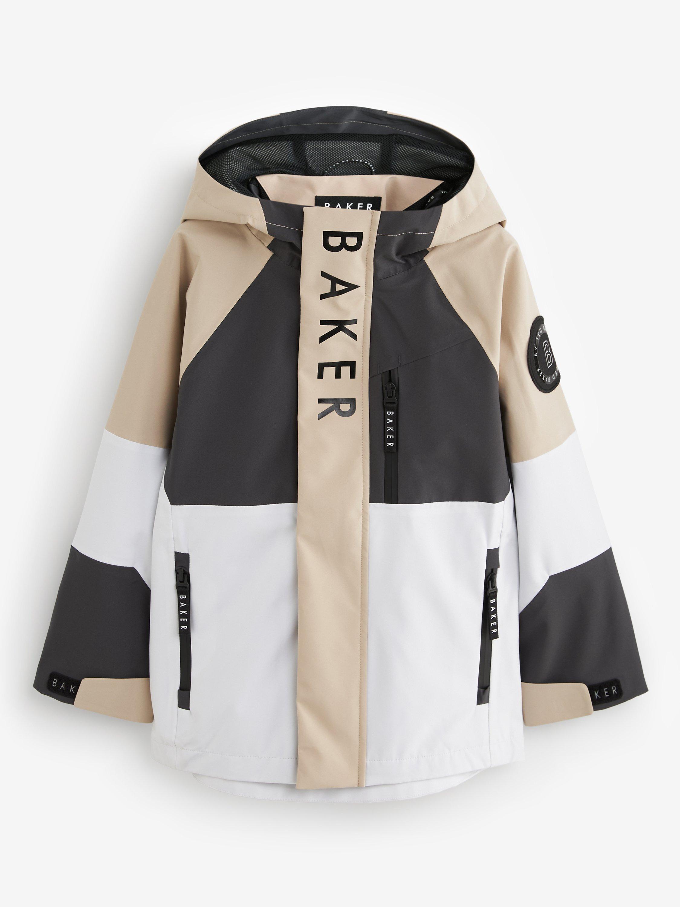 Ted Baker Kids Shower Resistant Raincoat Neutral