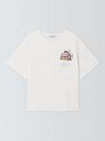 Olivia Rubin Kids' Mallory Cupcake Pocket Tee, White