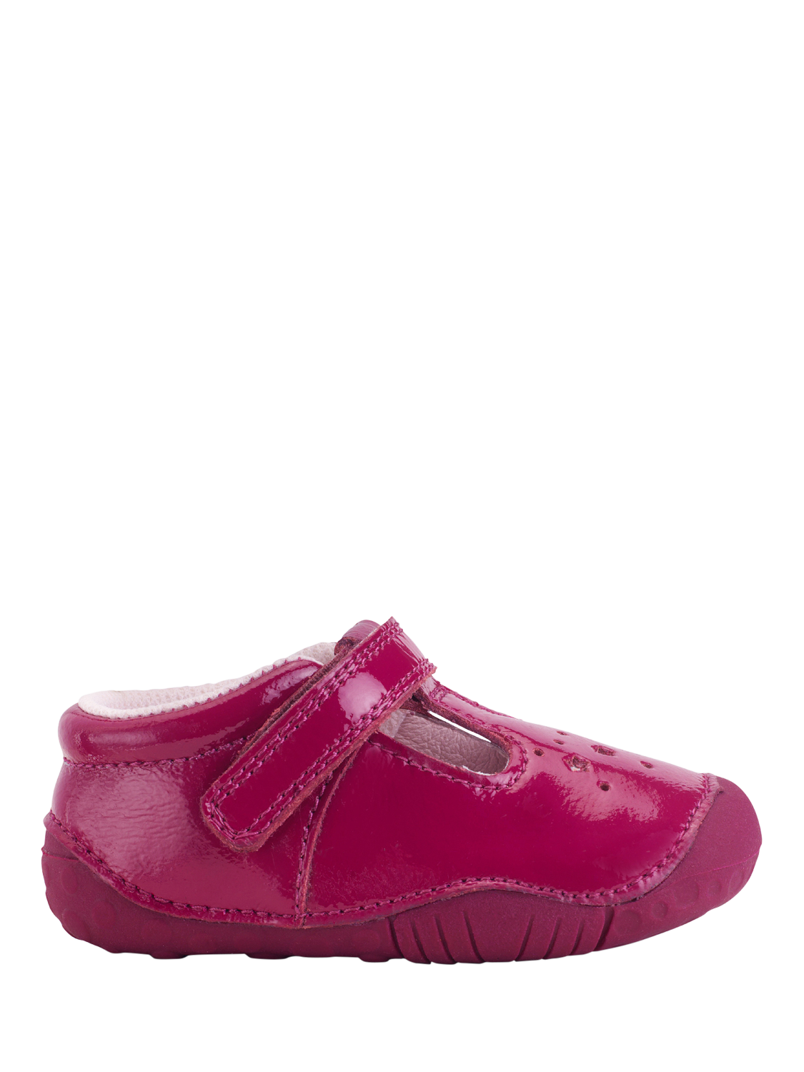 Product image 1 of 6, which shows Start-rite Baby Tumble Pre-Walker Shoes, Cherry, C5F