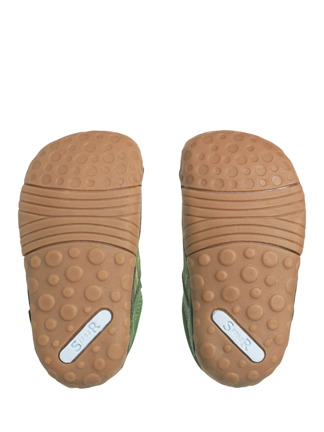 Product image 4 of 6, which shows Start-Rite Kids' Roar Riptape Pre-Walker Trainers, Khaki, C3G