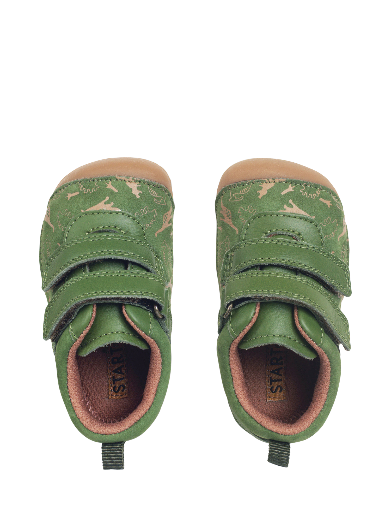 Product image 5 of 6, which shows Start-Rite Kids' Roar Riptape Pre-Walker Trainers, Khaki, C3G