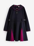 Ted Baker Kids' Ponte Pleated Dress, Navy